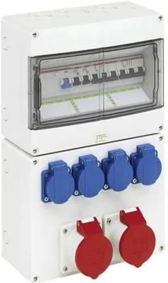 Produktbild von Spelsberg STV 1224-K16 - -35 - 80 °C - Weiß - Polycarbonat (PC) - IP44 - 250 mm - 400 mm