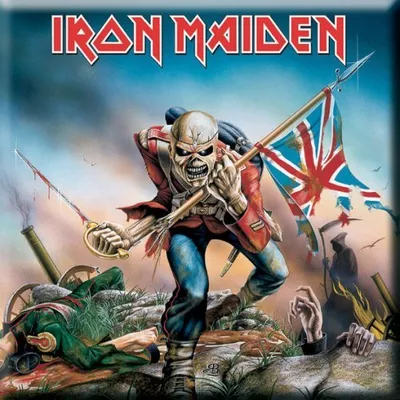Produktbild von Iron Maiden The Trooper Magnet