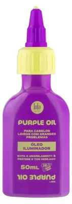 Zdjęcie produktu dla Lola Fro Rio Purple Oil Óleo Iluminador 50ml - Olejek rozjaśniający do włosów blond