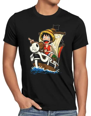Produktbild von style3 Merry Ride Luffy Herren T-Shirt