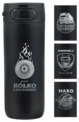 Produktbild von Majestic Sport Nord Thermobecher personalisiert LKW-Fahrer Geschenk