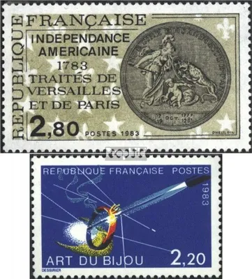 Produktbild von Briefmarken Frankreich 1983 Mi 2409,2410 (kompl.Ausg.) gestempelt Versailles