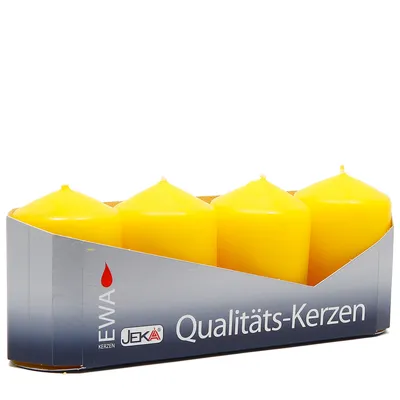Produktbild von Stumpentray 40 x 60 mm goldgelb, 4 Stück, deutsche Produktion