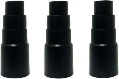 Produktbild von 3x Reduzierstück Werkzeugadapter passend für Kärcher Nass Trocken und Werkstatt Staub Sauger Maschinen Absaug Stufen Adapter