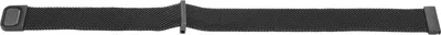 Image de Généralités Bracelet de montre 18 mm Acier inoxydable Fermoir magnétique Maille métallique Fermoir rapide Bracelet de remplacement pour Asus Zenwatch 2 Noir