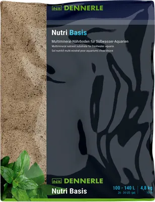 Obrázek produktu pro Substrát pro sladkovodní akvária DENNERLE NutriBasis 6in1 4.8 kg