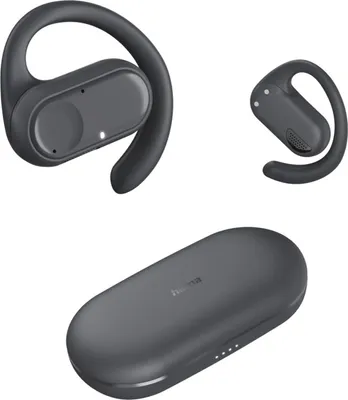 Zdjęcie produktu dla Hama Spirit Open, True Wireless Stereo (TWS), 80 - 15000 Hz, Połączenia/muzyka, 90 g, Zestaw słuchawkowy, Czarny
