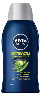 Produktbild von Nivea Men Energy Mini Douchegel (50 ml)