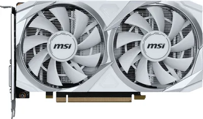 Produktbild von GeForce RTX 3050 Ventus 2X XS WHITE 8G OC (1x DisplayPort, 1x HDMI 2.1, 1x DVI-D)