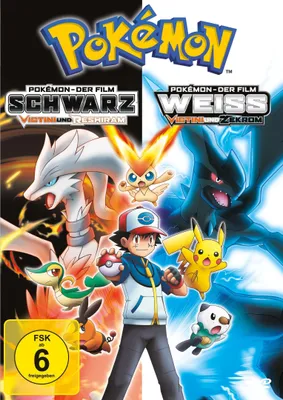 Produktbild von Pokémon - Der Film: Schwarz - Victini und Reshiram / Weiß - Victini und Zekrom