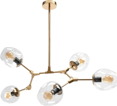 Obrázok produktu pre Závesné svietidlo tooLight APP506-5C GOLD