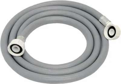 Waschmaschinen-Zulaufschlauch 3/4 Zoll, 150 cm, grau