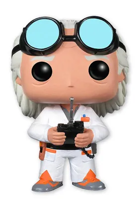 Produktbild von FUNKO WACKELKOPF POPKULTUR ZURÜCK IN DIE ZUKUNFT DOC EMMET BROWN VINYL NEU Funko
