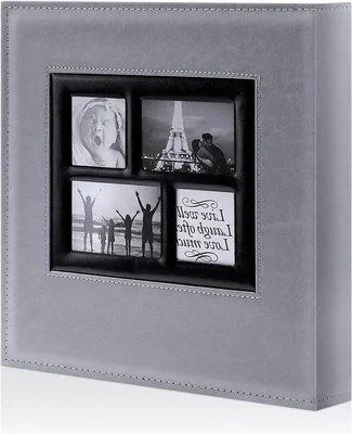 Obrázek produktu pro Šedé fotoalbum na 600 fotografií o rozměrech 10 x 15 cm