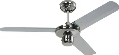 Image de Westinghouse Ventilateur de plafond avec chainette Industrial Chrome 122 cm
