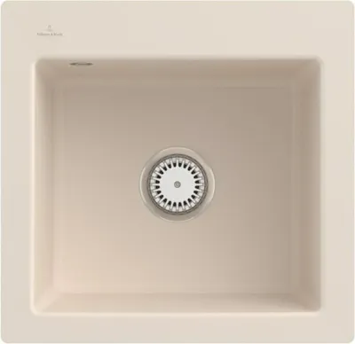 Produktbild von Villeroy & Boch Keramikspüle 33151FFU, Subway 50 S flat Flächenbündige Spüle - inkl.