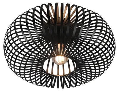 Immagine prodotto di Lampada da soffitto Trio Leuchten Johann, Ø 40 cm, 60 W, nera