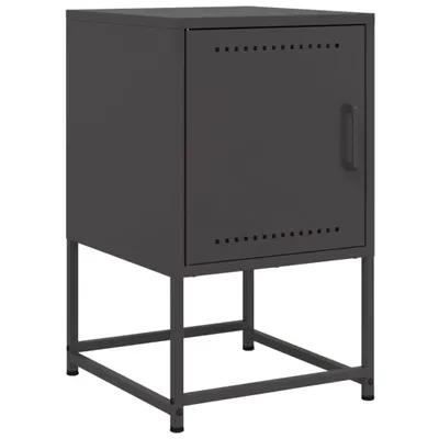 Produktbild von Nachttisch Schwarz 36x39x60,5 cm Stahl