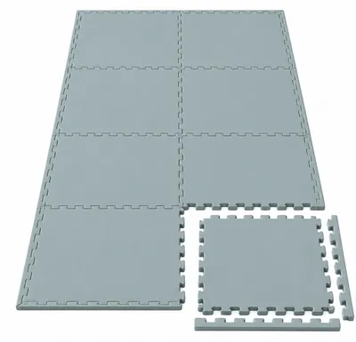 Imagen del producto de Alfombrilla de juego de 8 piezas, puzzle para niños, alfombrilla para gatear, alfombrilla para el suelo, ideal para habitaciones infantiles, 50x50 cm