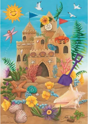 Image de RAVENSBURGER Château de sable sous le soleil 35 pièces