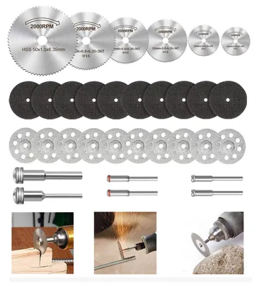 Obrázek produktu pro Řezací kotouče pro rotační nástroj Dremel - 26 kusů