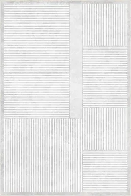Obrázok produktu pre Conceptum Hypnose, kvalitný koberec, 100 x 300 cm, 100% polyester, protišmykový, biela farba