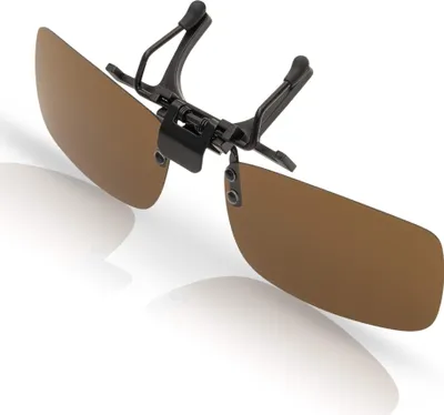 Produktbild von City Vision Herren Brillen Aufsatz Polarisiert Clip On Modern Praktisch 30447 Braun