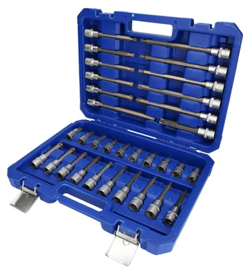 Produktbild von BRILLIANT TOOLS 32-tlg. Steckschlüssel-Satz 1/2" Stahl