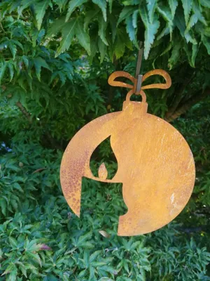 Immagine prodotto di Candela a sfera per albero di Natale in acciaio inox