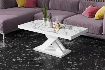 Produktbild von Design Couchtisch XLU-888 Hochglanz Wohnzimmertisch Sofatisch Tisch Küchentisch Kaffeetisch
