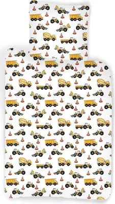 Produktbild von Sweet Home werkvoertuigen Bettbezug 140 x 200 cm 60 x 63 cm
