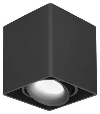 Produktbild von hoftronic LED Aufbaustrahler 4W 345lm 4000K GU10 Schwarz