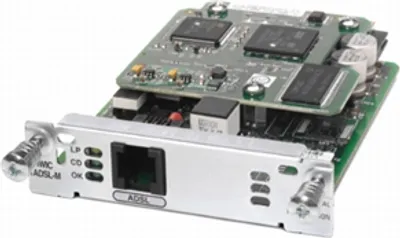 Produktbild von Cisco HWIC-1ADSL-M=, Silber, 78,2 x 120,4 x 19,2 mm, 90g