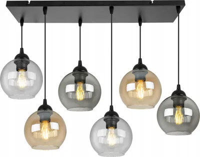 Obrázek produktu pro Moderní elegantní závěsné svítidlo se skleněnými koulemi