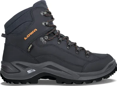 Zdjęcie produktu dla LOWA Renegade GTX Mid, Męski, Dorosły, Czarny, Niebieski, Szary, Buty outdoorowe, Wędrówki, Monochromatyczny