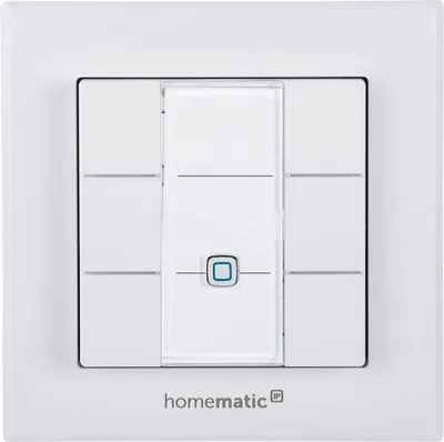 Zdjęcie produktu dla HomeMatic HMIP-WRC6, Biały, 869.525 MHz, IP20, Bateria, 50 mA, AAA