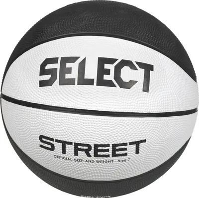 Produktbild von SELECT Street Basketball schwarz/weiß 7