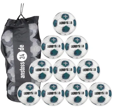 Produktbild von Ballset DERBYSTAR Spielball - APUS APS inkl. Ballsack 10 Bälle