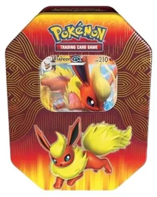 Produktbild von Pokemon Elemental Power Tins: Flareon GX Tin