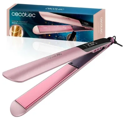 Zdjęcie produktu dla Cecotec Lisse Keratin Essence, Szczotka do prostowania, Ciepły, Przyciski, Do wszystkich włosów, 130 °C, 230 °C