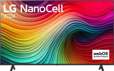 Obrázek produktu pro LG NanoCell NANO81 43NANO81T3A, 109,2 cm (43"), 3840 x 2160 px, NanoCell, Smart TV, Wi-Fi, Modrá