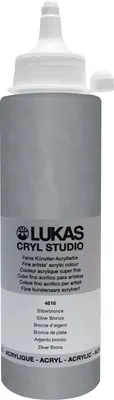 Zdjęcie produktu dla Lukas Cryl Studio Farba akrylowa Silver Bronze 250 ml 1 szt.