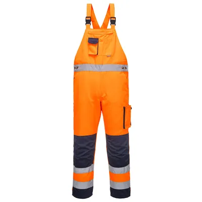 Immagine prodotto di Salopette ad alta visibilità Portwest TX52 Dijon arancio/navy taglia XXL