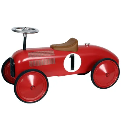 Produktbild von Retro Roller Laufauto James, 2 Jahr(e), 4 Rad/Räder, Metall, Rot
