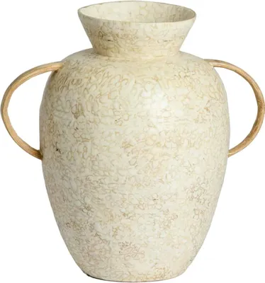 Produktbild von Light & Living - Vase Leri - Creme - Ø30x31cm