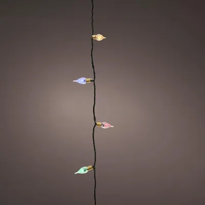 LED-Lichterkette, mehrfarbig, 1790 cm, 8 Funktionen, funkelnder Effekt
