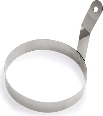 Produktbild von Bratring, Set á 4 Stück, Ø 10 cm, Höhe 2,5 cm, Chromnickelstahl