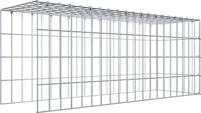 Produktbild von Anbaugabione Typ 4 100 cm x 40 cm x 30 cm (L x H x T), Maschenweite 5 cm x 10 cm, C-Ring