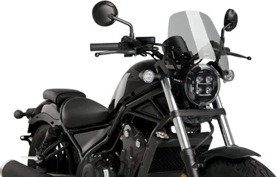 Productafbeelding van Puig Sport windscherm voor motorfiets, nieuwe generatie, in rookkleur