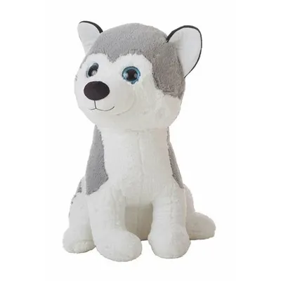 Image de Peluche Ron Husky 60 cm